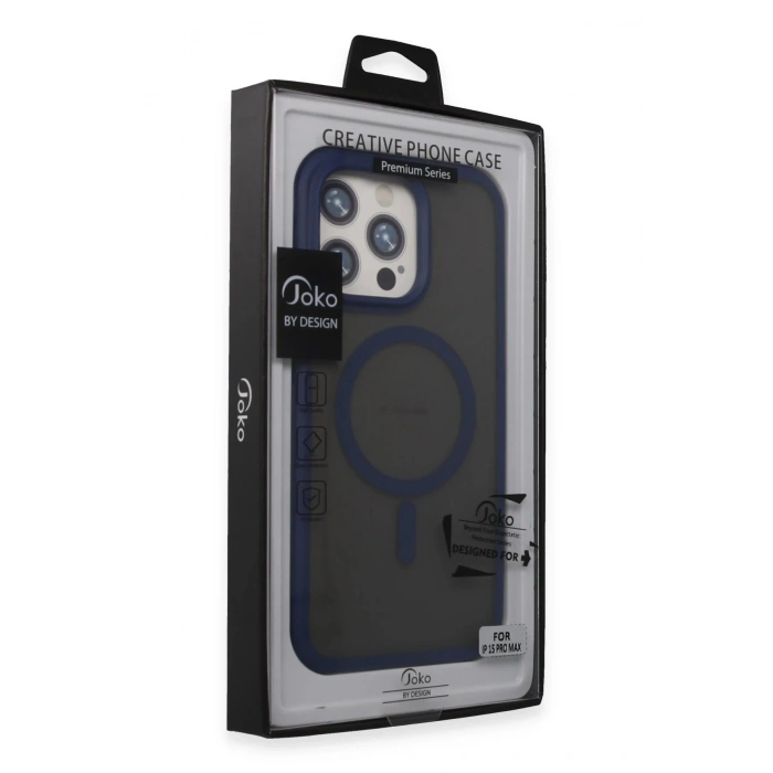 CPT90 iPhone 15 Toras Airbag Magsafe Kapak - Lacivert