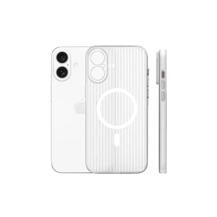CPT90 iPhone 16 Line Magsafe Kapak - Beyaz