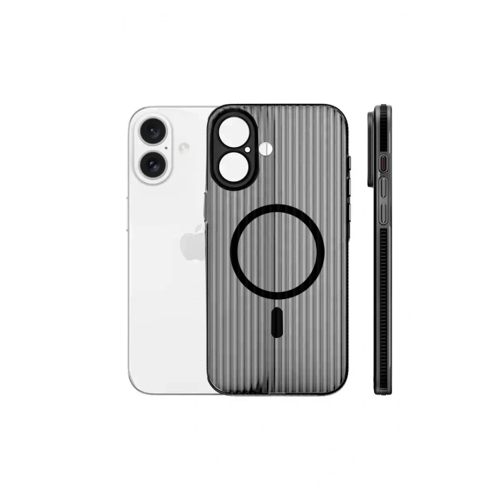 CPT90 iPhone 16 Line Magsafe Kapak - Siyah