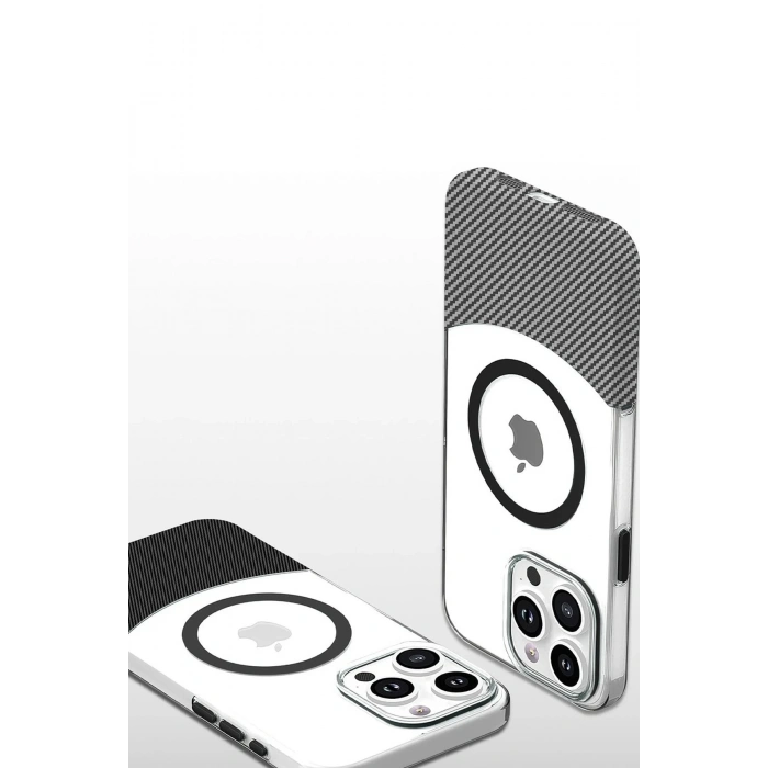 CPT90 iPhone 16 Pro Carbon Puzzle Magsafe Kapak - Desert