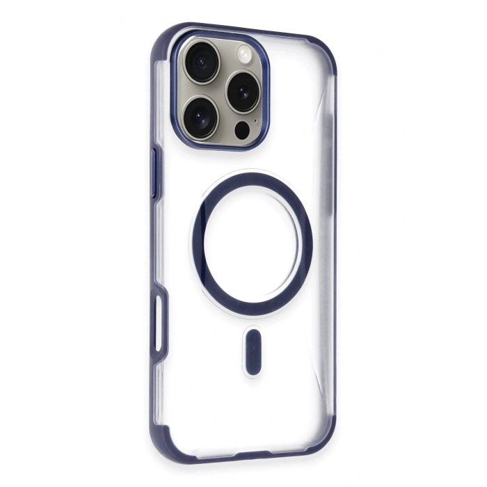 CPT90 iPhone 16 Pro Hilton Magsafe Kapak - Lacivert