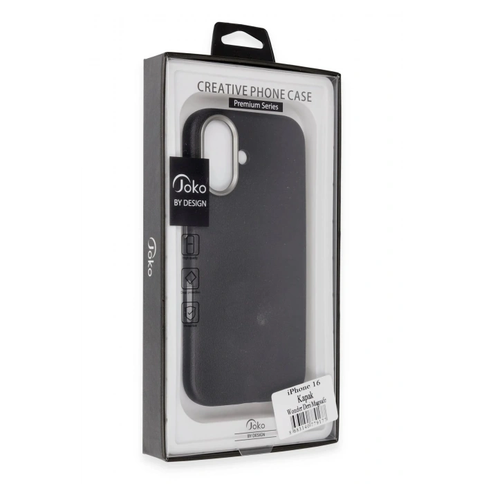 CPT90 iPhone 16 Wonder Deri Magsafe Kapak - Kahverengi
