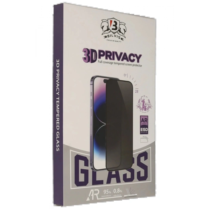 CPT90 iPhone 16E Bilvis 3D Hayalet Cam Ekran Koruyucu