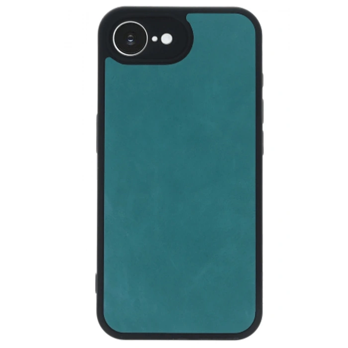 CPT90 iPhone 16E Kılıf Aras Deri Kapak - Açık Yeşil