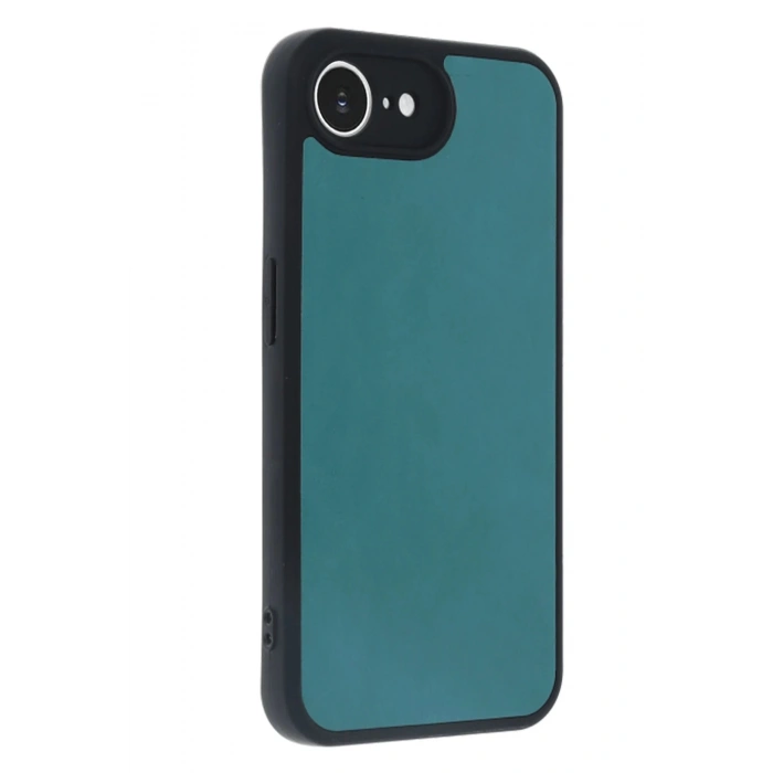 CPT90 iPhone 16E Kılıf Aras Deri Kapak - Açık Yeşil