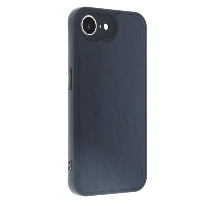 CPT90 iPhone 16E Kılıf Aras Deri Kapak - Lacivert