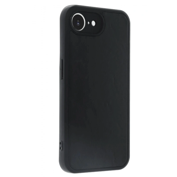 CPT90 iPhone 16E Kılıf Aras Deri Kapak - Siyah