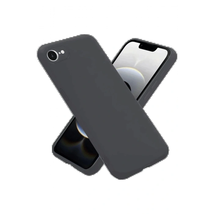 CPT90 iPhone 16E Kılıf First Silikon - Gri