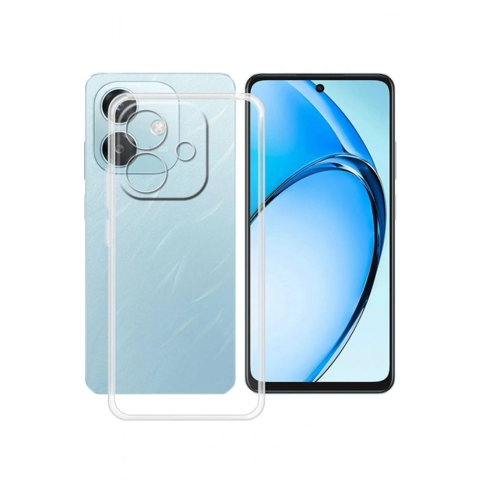 CPT90 Oppo A3 Kılıf Lüx Şeffaf Silikon