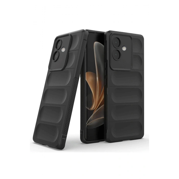 CPT90 Oppo A3 Kılıf Optimum Silikon - Siyah