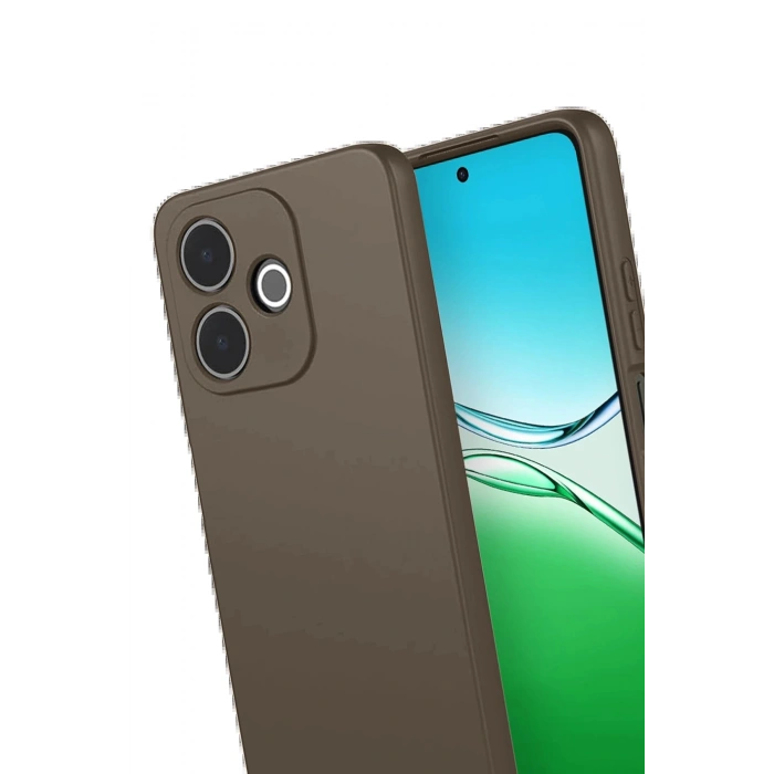 CPT90 Oppo A5 Pro 4G First Silikon - Kahverengi