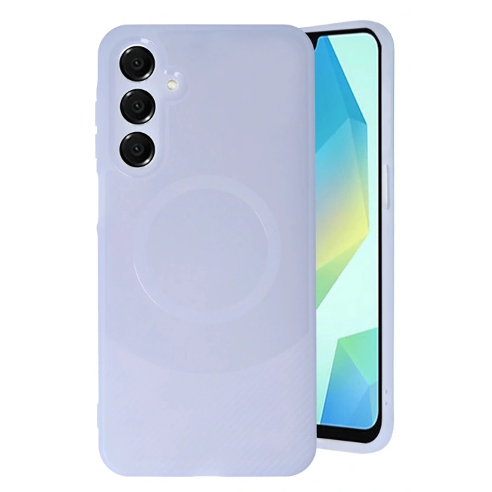 CPT90 Samsung A16 5G Kılıf Maya Karbon Kapak - Lila