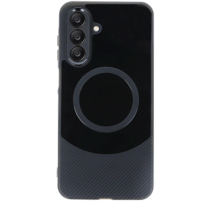CPT90 Samsung A26 Kılıf Maya Karbon Kapak - Siyah