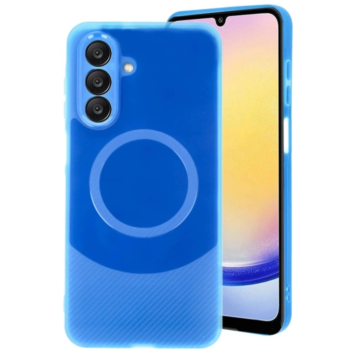 CPT90 Samsung A36 Kılıf Maya Karbon Kapak - Lacivert