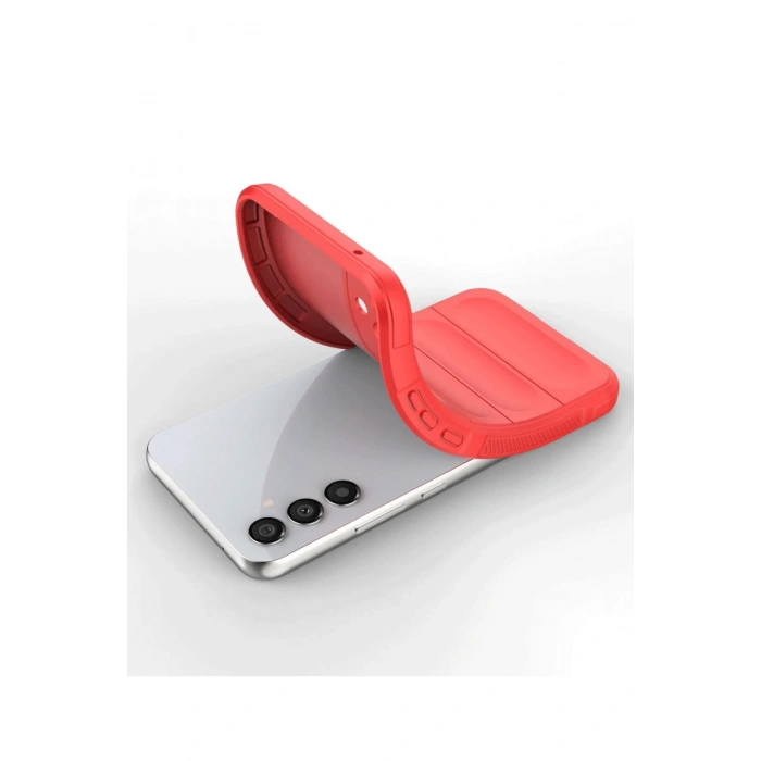 CPT90 Samsung A36 Kılıf Optimum Silikon - Kırmızı