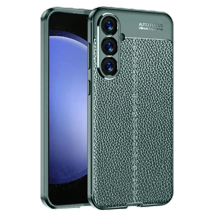 CPT90 Samsung A56 Kılıf Auto Focus Kapak - Koyu Yeşil