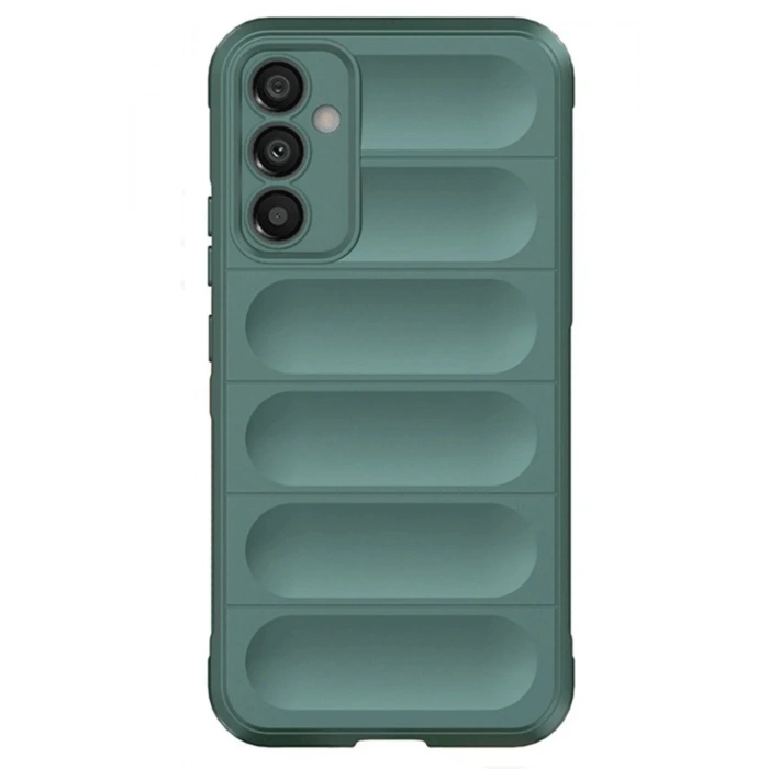 CPT90 Samsung A56 Kılıf Optimum Silikon - Koyu Yeşil