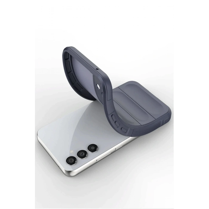 CPT90 Samsung A56 Kılıf Optimum Silikon - Lacivert