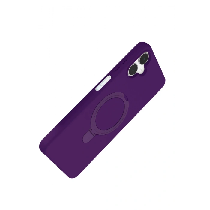 CPT90 Samsung Galaxy A06 Regal Magsafe Standlı Kapak - Derin Mor