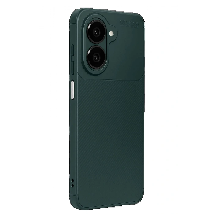 CPT90 Samsung Galaxy A07 Auto Focus Karbon Kapak - Koyu Yeşil