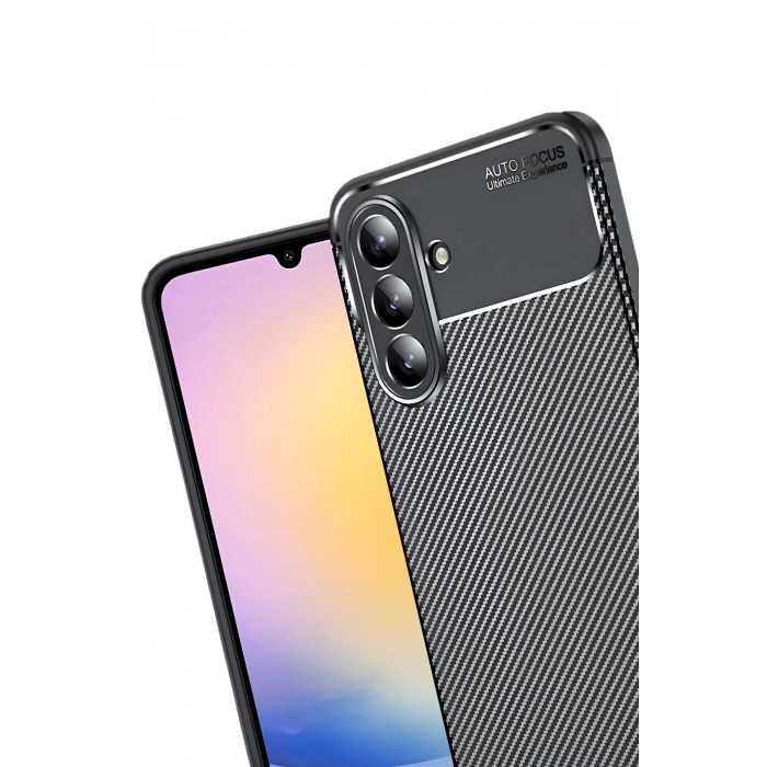 CPT90 Samsung Galaxy A17 5G Auto Focus Karbon Kapak - Siyah