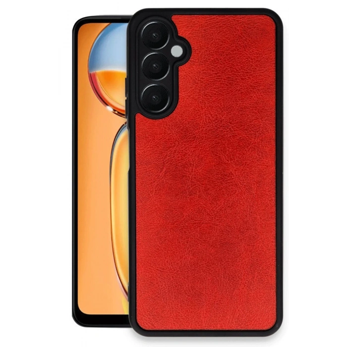 CPT90 Samsung Galaxy A26 Kılıf Aras Deri Kapak - Kırmızı