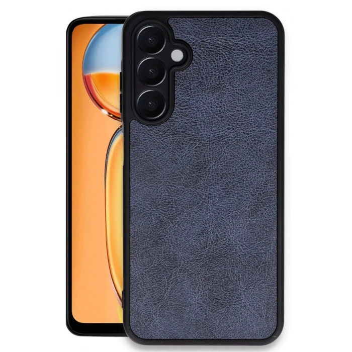 CPT90 Samsung Galaxy A36 Kılıf Aras Deri Kapak - Lacivert