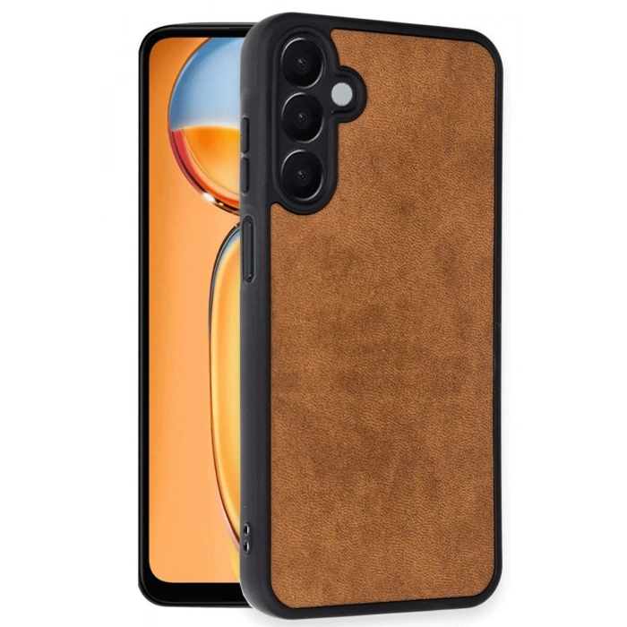 CPT90 Samsung Galaxy A36 Kılıf Aras Deri Kapak - Taba