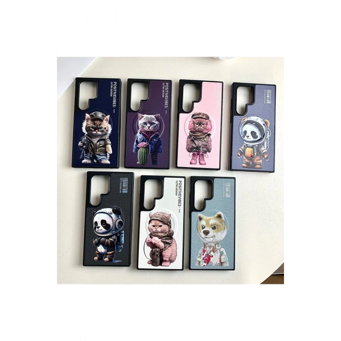 CPT90 Samsung Galaxy S23 Fun Magsafe Kapak - Mor