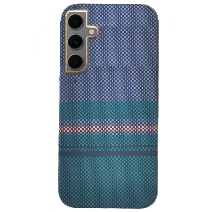 CPT90 Samsung Galaxy S24 Besa Magsafe Kapak - Mavi