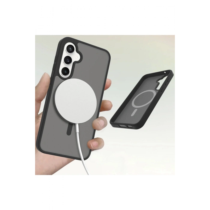 CPT90 Samsung Galaxy S24 FE Jota Magsafe Kapak - Siyah