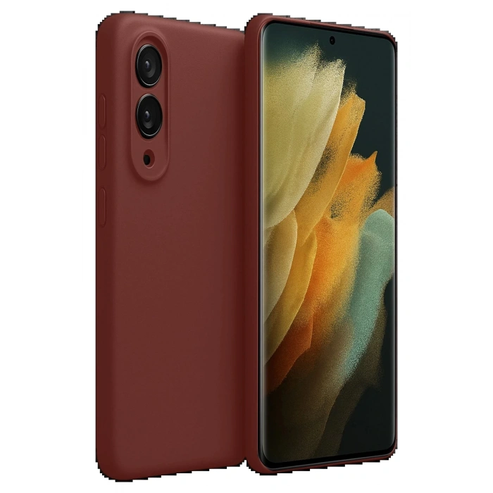 CPT90 Samsung Galaxy S25 Edge First Silikon - Bordo