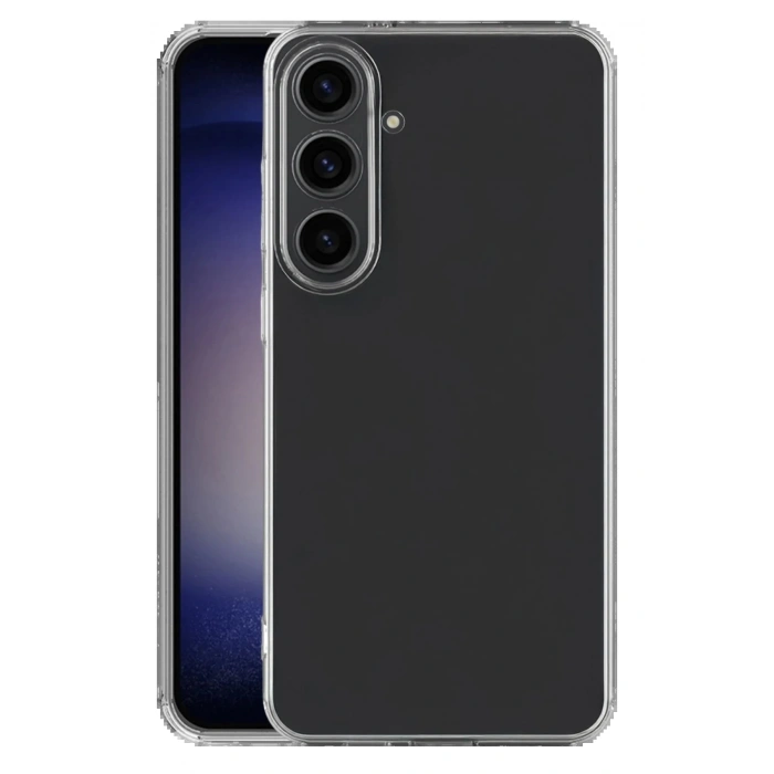 CPT90 Samsung Galaxy S25 FE Kılıf Lüx Şeffaf Silikon