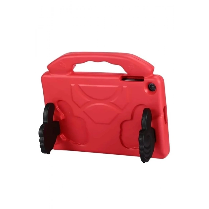 CPT90 Samsung Galaxy Tab A9 Plus Kılıf Like Stantlı Tablet Silikon - Kırmızı