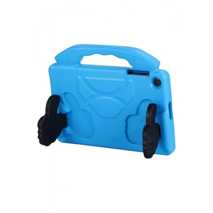 CPT90 Samsung Galaxy Tab A9 Plus Kılıf Like Stantlı Tablet Silikon - Mavi