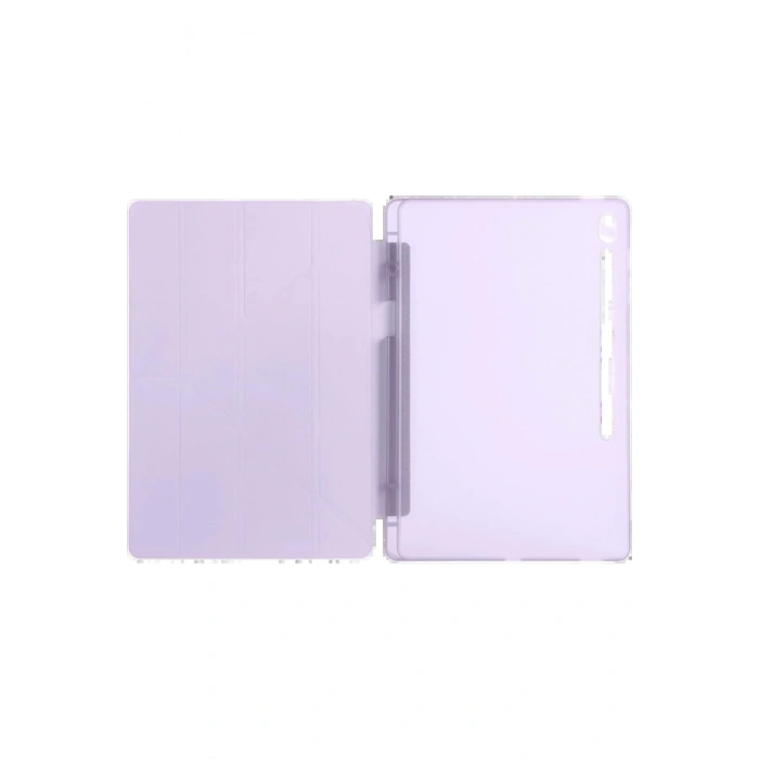 CPT90 Samsung Galaxy Tab S10 FE Plus 13.1 Kalemlikli Hugo Tablet Kılıfı - Lila