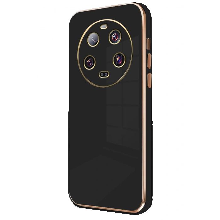 CPT90 Xiaomi Mi 14 Ultra Kılıf Volet Silikon - Siyah