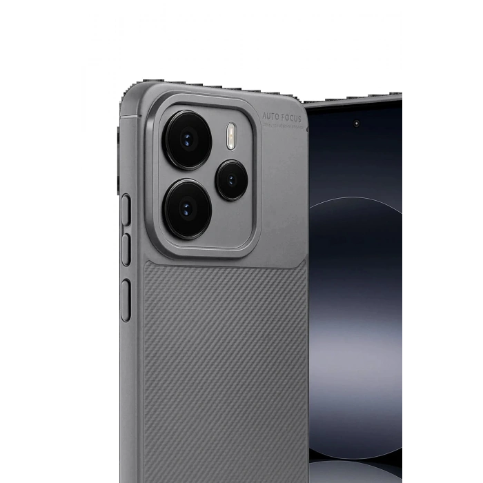CPT90 Xiaomi Note 14 5G Auto Focus Karbon Kapak - Gri