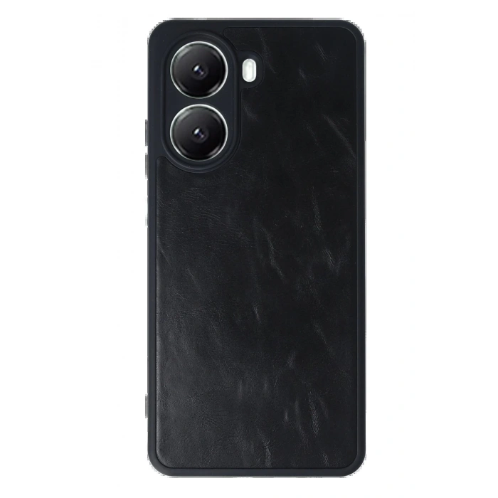 CPT90 Xiaomi Poco X7 Pro Kılıf Aras Deri Kapak - Siyah