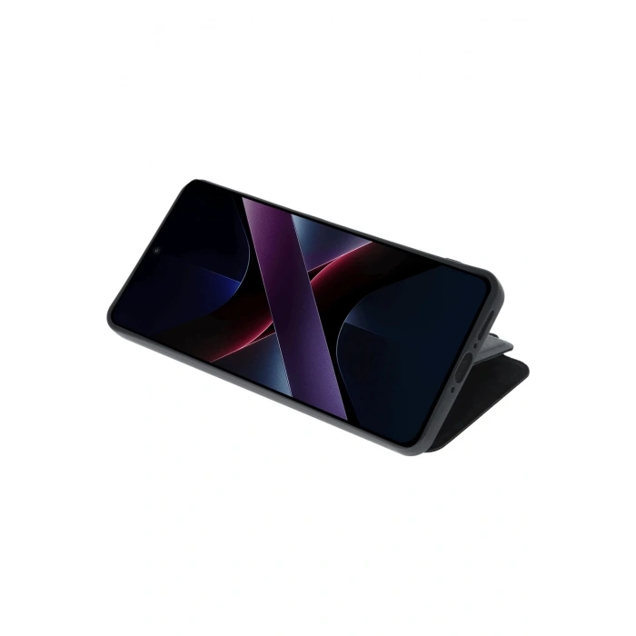 CPT90 Xiaomi Poco X7 Pro Kılıf Flip Cover - Kırmızı