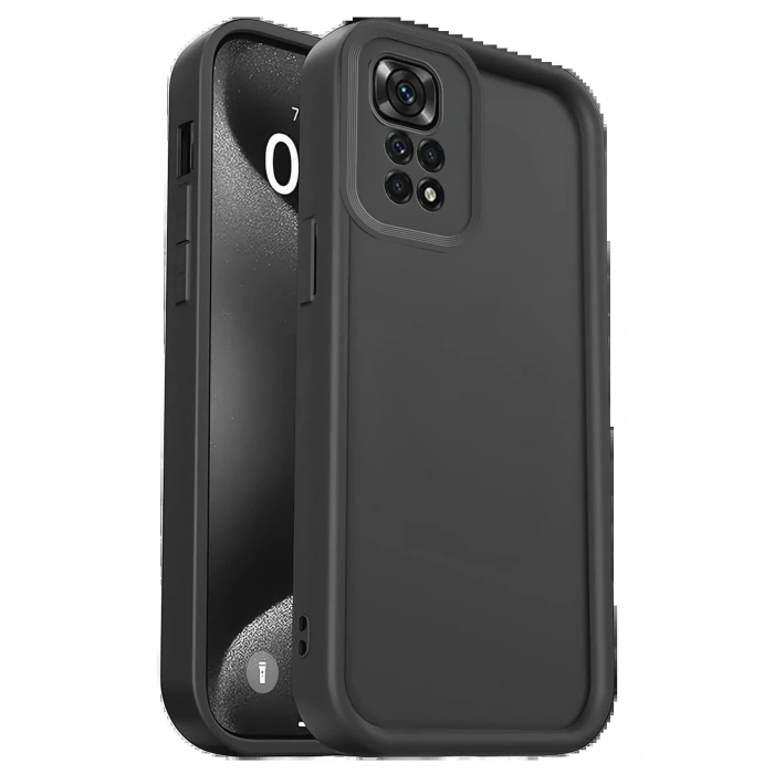 CPT90 Xiaomi Redmi 10 2022 Kılıf Viera Silikon - Siyah