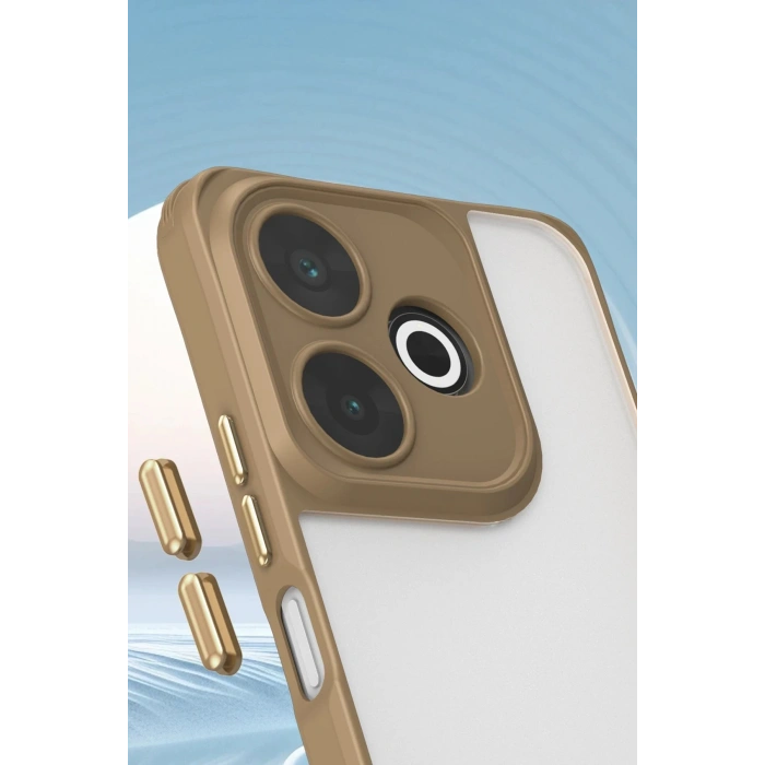 CPT90 Xiaomi Redmi 13 4G Kılıf Penta Silikon Kılıf - Şeffaf