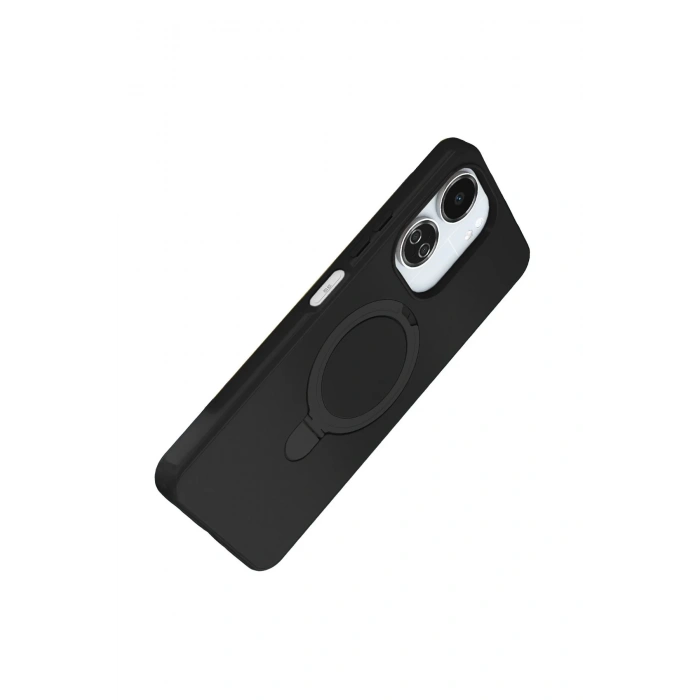 CPT90 Xiaomi Redmi 13C Regal Magsafe Standlı Kapak - Siyah