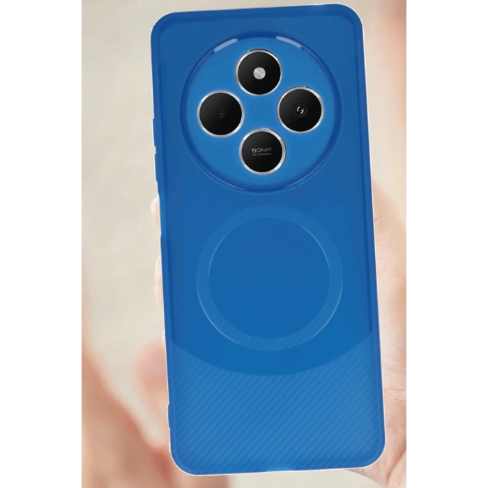 CPT90 Xiaomi Redmi 14C Kılıf Maya Karbon Kapak - Siyah