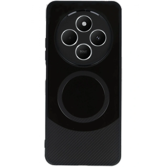 CPT90 Xiaomi Redmi 14C Kılıf Maya Karbon Kapak - Siyah