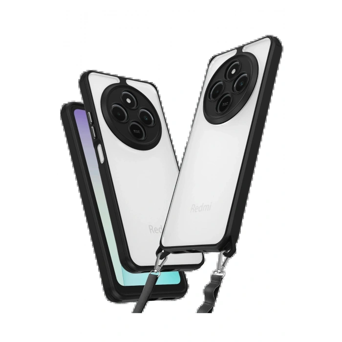 CPT90 Xiaomi Redmi 14C Kılıf Penta Silikon Kılıf - Siyah