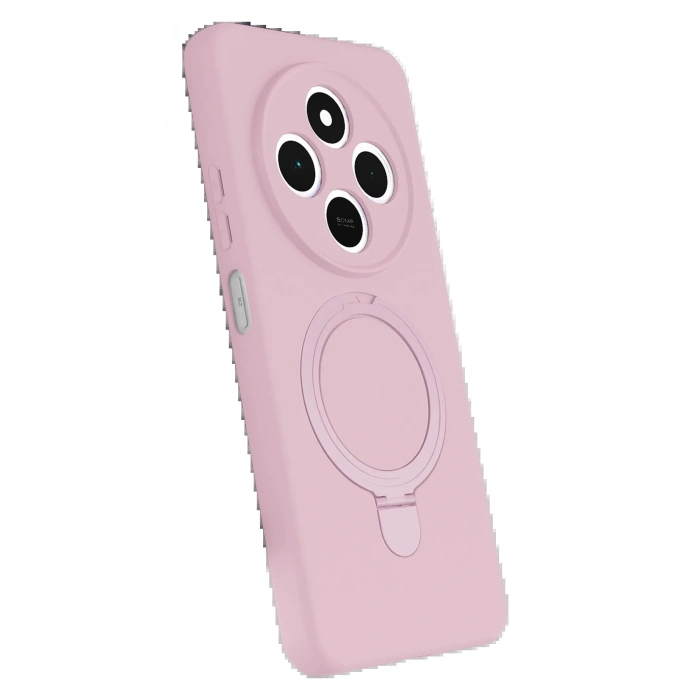 CPT90 Xiaomi Redmi 14C Regal Magsafe Standlı Kapak - Açık Pembe