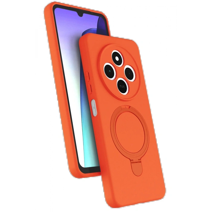 CPT90 Xiaomi Redmi 14C Regal Magsafe Standlı Kapak - Turuncu