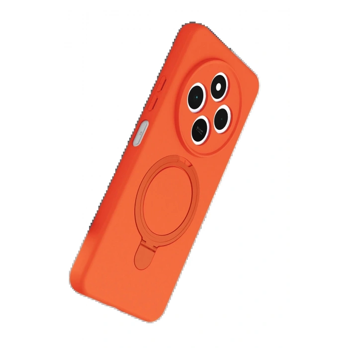 CPT90 Xiaomi Redmi 14C Regal Magsafe Standlı Kapak - Turuncu