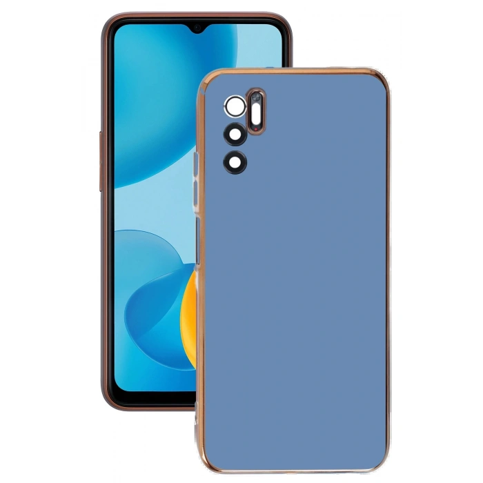 CPT90 Xiaomi Redmi Note 11 SE Kılıf Volet Silikon - Mavi
